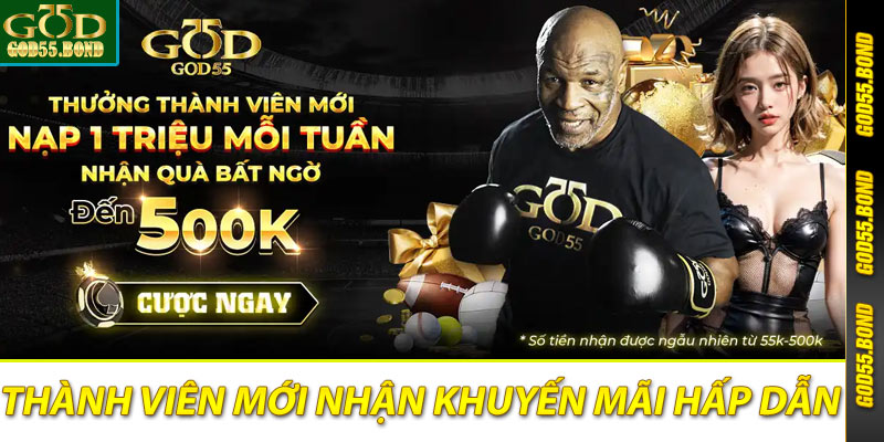 Thành viên mới nhận ưu đãi hấp dẫn